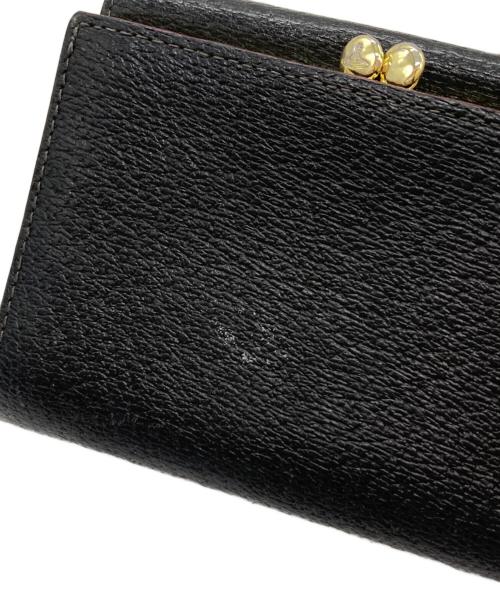 Vivienne Westwood（ヴィヴィアンウエストウッド）Vivienne Westwood (ヴィヴィアンウエストウッド) オーブがま口3つ折り財布 ブラック サイズ:-の古着・服飾アイテム