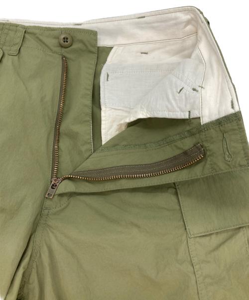 BEAMS BOY（ビームスボーイ）BEAMS BOY (ビームスボーイ) ナイロンカーゴパンツ グリーン サイズ:Sの古着・服飾アイテム