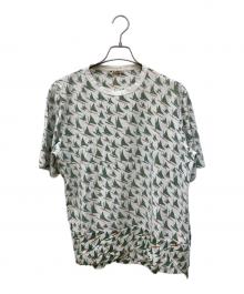 MARNI（マルニ）の古着「総柄Tシャツ」｜グリーン