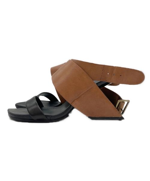 UNITED NUDE（ユナイテッドヌード）UNITED NUDE (ユナイテッドヌード) サンダル ブラウン×ブラック サイズ:-の古着・服飾アイテム