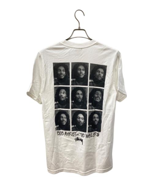 stussy（ステューシー）stussy (ステューシー) ボブマーリープリントTシャツ ホワイト サイズ:Sの古着・服飾アイテム