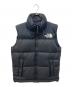 THE NORTH FACE（ザ ノース フェイス）の古着「ヌプシダウンベスト」｜ブラック
