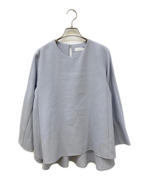 TOMORROW LAND（トゥモローランド）TOMORROW LAND (トゥモローランド) ドライダブルクロスクルーネックプルオーバー ブルー サイズ:40の古着・服飾アイテム