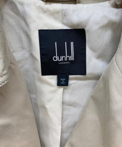 dunhill（ダンヒル）dunhill (ダンヒル) トレンチコート ベージュ サイズ:Mの古着・服飾アイテム