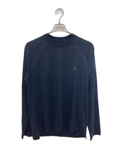 dunhill（ダンヒル）dunhill (ダンヒル) ロングスリーブカットソー ネイビー サイズ:Sの古着・服飾アイテム