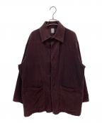C.P COMPANYシーピーカンパニー）の古着「コーデュロイカバーオール」｜ブラウン