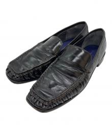 TODAYFUL（トゥデイフル）の古着「squaretoe gather loafers/ローファー」｜ダークブラウン