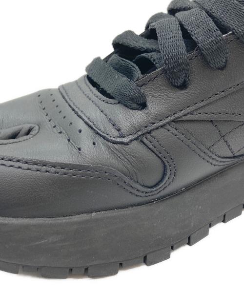 REEBOK（リーボック）REEBOK (リーボック) Maison Margiela (メゾンマルジェラ) Classic Leather Tabi ブラック サイズ:23.5の古着・服飾アイテム
