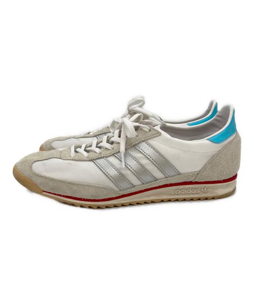 adidas（アディダス）adidas (アディダス) ローカットスニーカー ホワイト サイズ:26.5の古着・服飾アイテム
