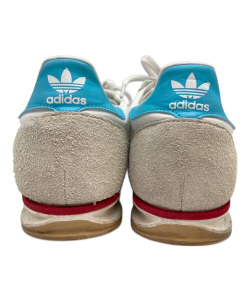 adidas（アディダス）adidas (アディダス) ローカットスニーカー ホワイト サイズ:26.5の古着・服飾アイテム