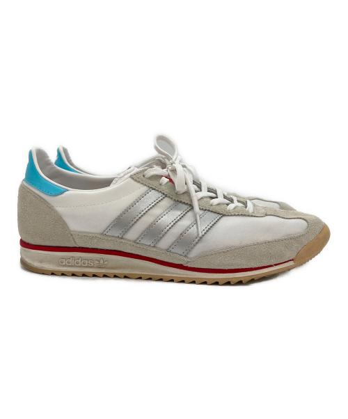 adidas（アディダス）adidas (アディダス) ローカットスニーカー ホワイト サイズ:26.5の古着・服飾アイテム