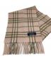 BURBERRY LONDON（バーバリーロンドン）の古着「チェックマフラー」｜ピンク