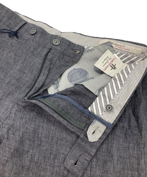 BERWICH（ベルウィッチ）BERWICH (ベルウィッチ) リネンスラックス グレー サイズ:50の古着・服飾アイテム