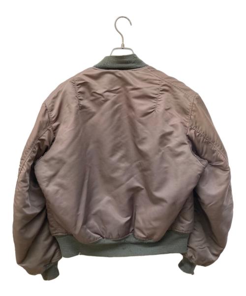 USED（ユーズド）USED (ユーズド) MA-1ジャケット カーキ サイズ:LARGEの古着・服飾アイテム