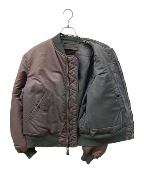 USED（ユーズド）USED (ユーズド) MA-1ジャケット カーキ サイズ:LARGEの古着・服飾アイテム