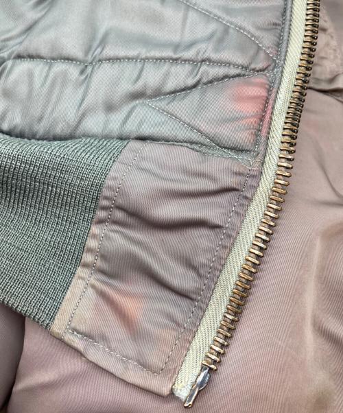USED（ユーズド）USED (ユーズド) MA-1ジャケット カーキ サイズ:LARGEの古着・服飾アイテム
