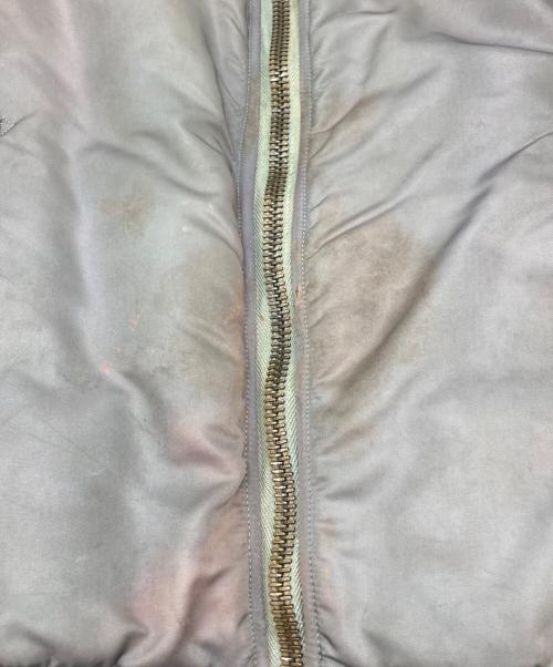 USED（ユーズド）USED (ユーズド) MA-1ジャケット カーキ サイズ:LARGEの古着・服飾アイテム