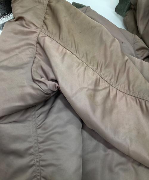 USED（ユーズド）USED (ユーズド) MA-1ジャケット カーキ サイズ:LARGEの古着・服飾アイテム