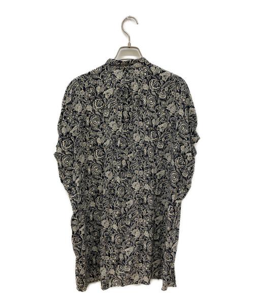 LESAGE（レサージュ）LESAGE (レサージュ) DEVEAUX GOLDラメモノトーンシャツ ブラック サイズ:表記無しの古着・服飾アイテム