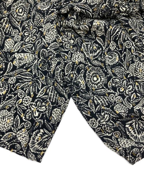 LESAGE（レサージュ）LESAGE (レサージュ) DEVEAUX GOLDラメモノトーンシャツ ブラック サイズ:表記無しの古着・服飾アイテム