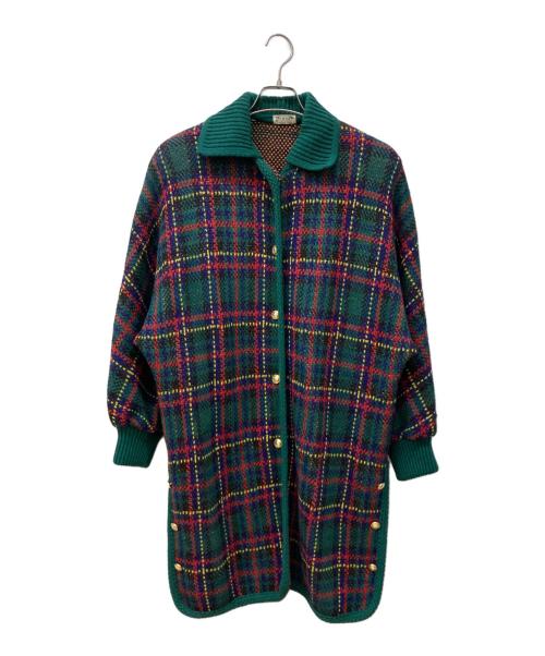 HERNO（ヘルノ）HERNO (ヘルノ) ニットコート マルチカラー サイズ:40の古着・服飾アイテム