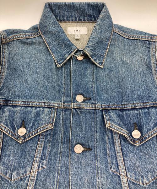 HYKE（ハイク）HYKE (ハイク) デニムジャケット インディゴ サイズ:Ｓの古着・服飾アイテム
