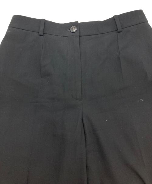 HERMES（エルメス）HERMES (エルメス) スラックス ブラック サイズ:36の古着・服飾アイテム