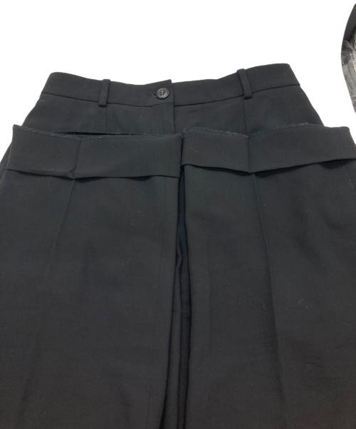 HERMES（エルメス）HERMES (エルメス) スラックス ブラック サイズ:36の古着・服飾アイテム