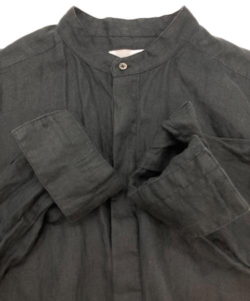 KAGURE（カグレ）kagure (カグレ) リネンオールインワン ブラック サイズ:FREEの古着・服飾アイテム