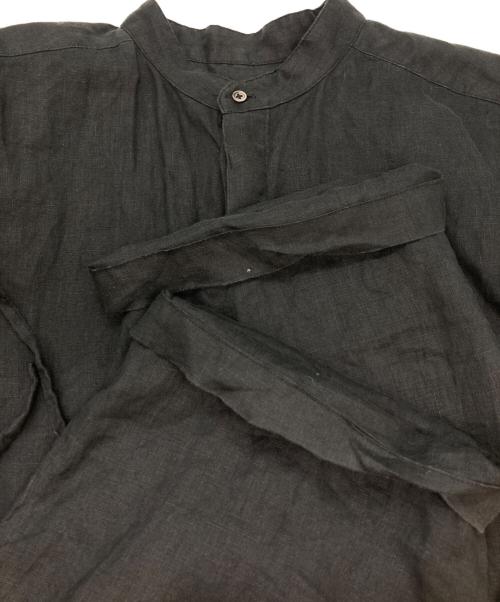 KAGURE（カグレ）kagure (カグレ) リネンオールインワン ブラック サイズ:FREEの古着・服飾アイテム