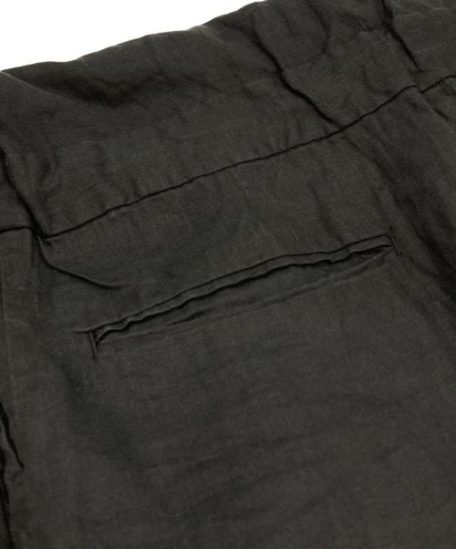 KAGURE（カグレ）kagure (カグレ) リネンオールインワン ブラック サイズ:FREEの古着・服飾アイテム