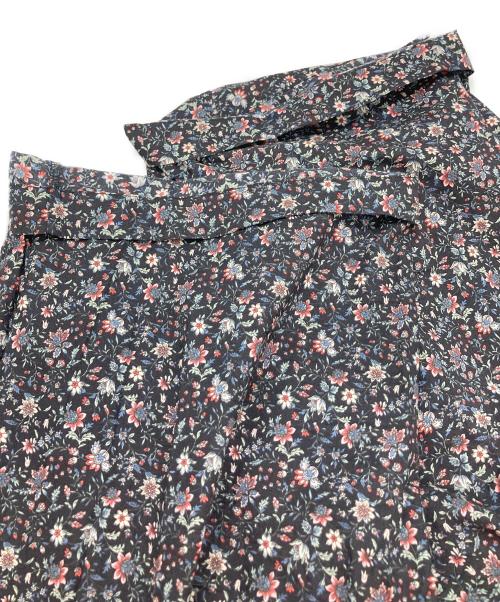 KAGURE（カグレ）kagure (カグレ) コットン小花柄イージーパンツ ブラック サイズ:FREEの古着・服飾アイテム