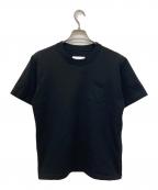 sacaiサカイ）の古着「サイドジップポケットTシャツ」｜ブラック