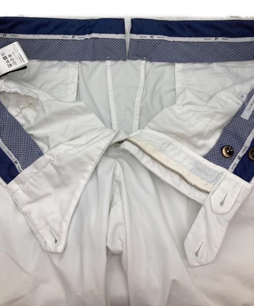 PT TORINO（ピーティートリノ）PT TORINO (ピーティートリノ) パンツ ホワイト サイズ:52の古着・服飾アイテム