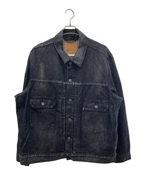 LEVI'S PReMIUM（リーバイス プレミアム）LEVI'S PReMIUM (リーバイス プレミアム) 復刻2ndタイプデニムジャケット ブラック サイズ:XLの古着・服飾アイテム