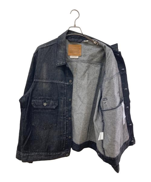 LEVI'S PReMIUM（リーバイス プレミアム）LEVI'S PReMIUM (リーバイス プレミアム) 復刻2ndタイプデニムジャケット ブラック サイズ:XLの古着・服飾アイテム