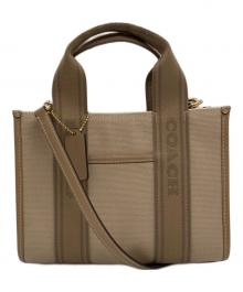 COACH（コーチ）の古着「スミストート/2wayハンドバッグ」｜ベージュ