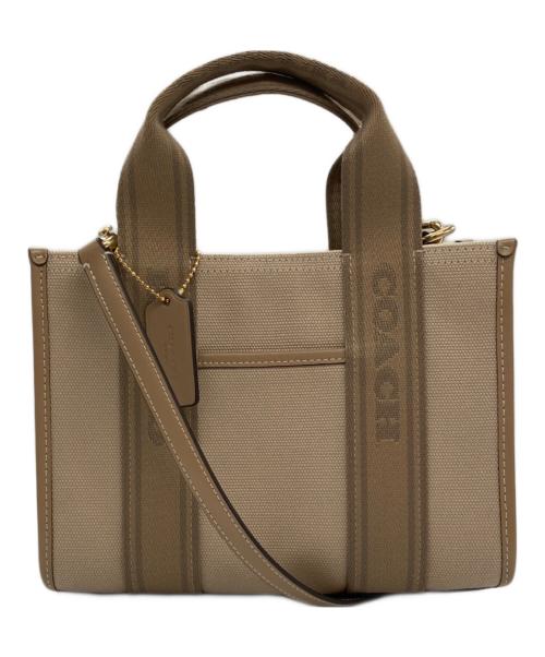 COACH（コーチ）COACH (コーチ) スミストート/2wayハンドバッグ ベージュ サイズ:-の古着・服飾アイテム