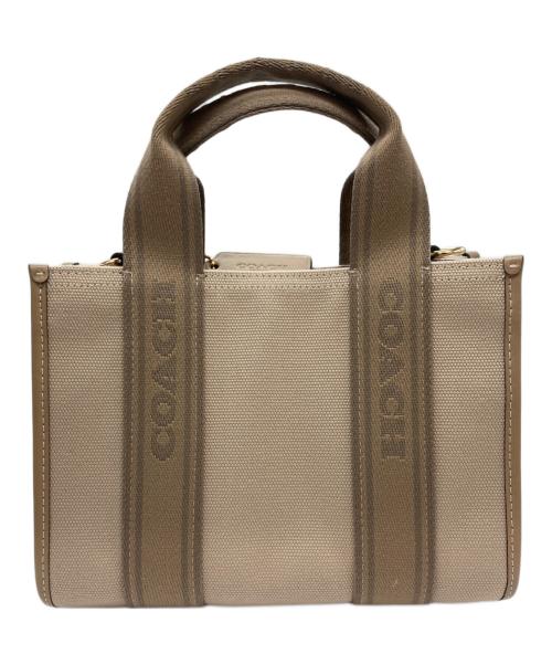 COACH（コーチ）COACH (コーチ) スミストート/2wayハンドバッグ ベージュ サイズ:-の古着・服飾アイテム