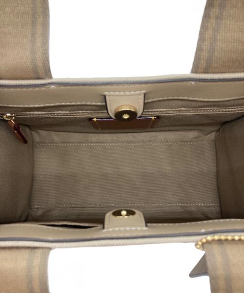 COACH（コーチ）COACH (コーチ) スミストート/2wayハンドバッグ ベージュ サイズ:-の古着・服飾アイテム