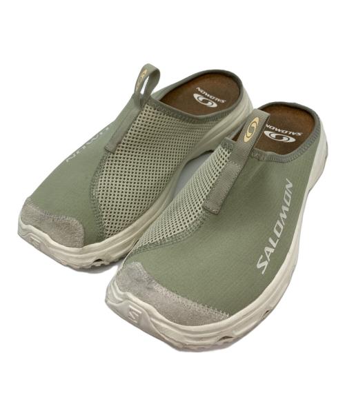 SALOMON（サロモン）SALOMON (サロモン) RX SLIDE 3.0 SUEDE/メッシュサンダル グリーン サイズ:27の古着・服飾アイテム