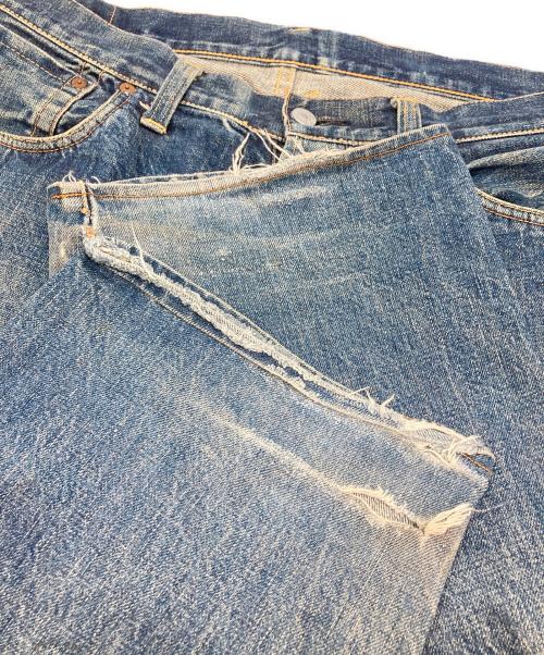 EVISU（エヴィス）EVISU (エヴィス) 虎耳デニムパンツ インディゴ サイズ:表記なしの古着・服飾アイテム