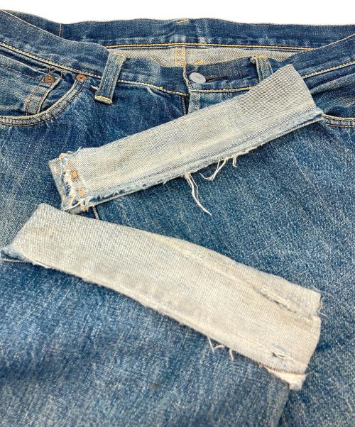 EVISU（エヴィス）EVISU (エヴィス) 虎耳デニムパンツ インディゴ サイズ:表記なしの古着・服飾アイテム