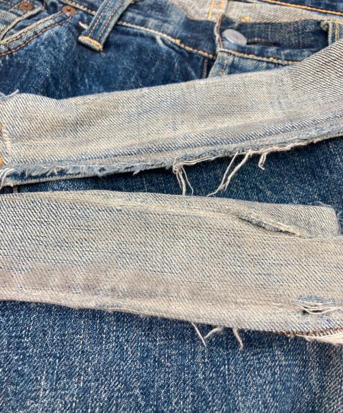 EVISU（エヴィス）EVISU (エヴィス) 虎耳デニムパンツ インディゴ サイズ:表記なしの古着・服飾アイテム