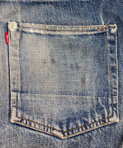EVISU（エヴィス）EVISU (エヴィス) 虎耳デニムパンツ インディゴ サイズ:表記なしの古着・服飾アイテム