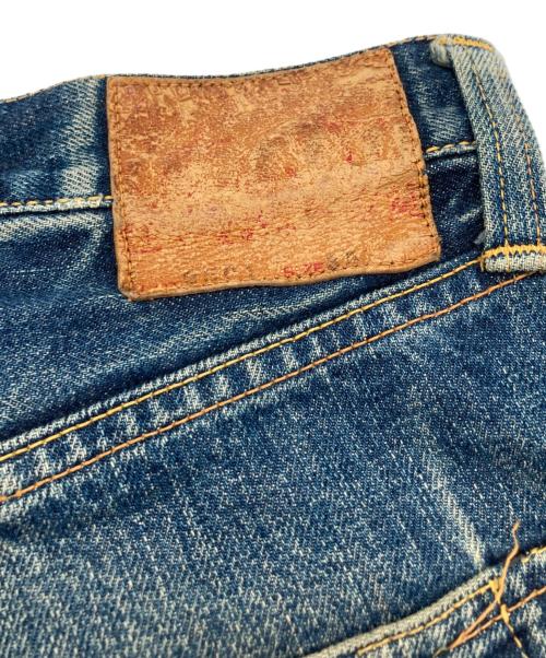 EVISU（エヴィス）EVISU (エヴィス) 虎耳デニムパンツ インディゴ サイズ:表記なしの古着・服飾アイテム