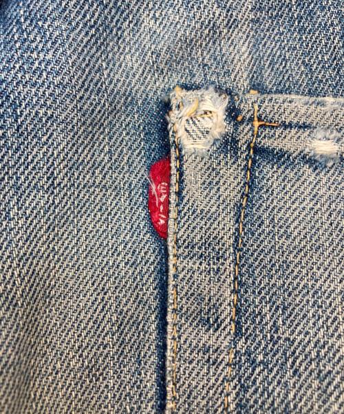 EVISU（エヴィス）EVISU (エヴィス) 虎耳デニムパンツ インディゴ サイズ:表記なしの古着・服飾アイテム