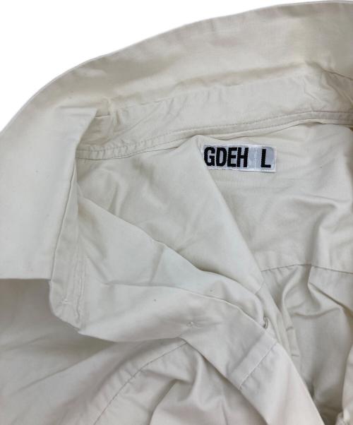 GOODENOUGH（グッドイナフ）GOODENOUGH (グッドイナフ) ビッグポケットシャツ アイボリー サイズ:Lの古着・服飾アイテム