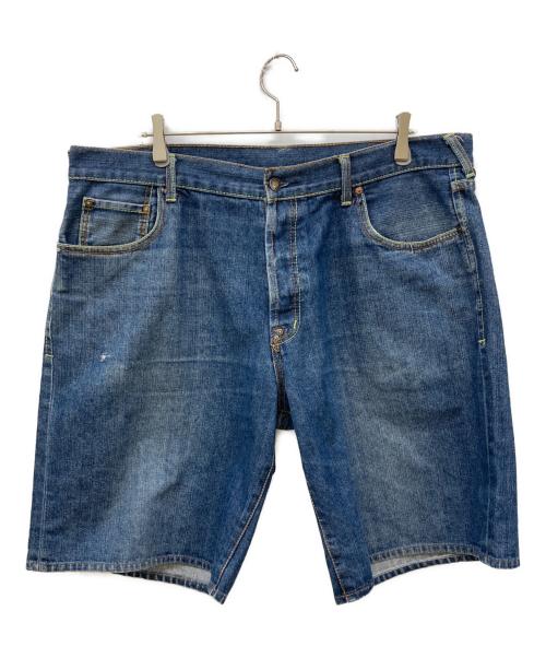 EVISU（エヴィス）EVISU (エヴィス) デニムハーフパンツ インディゴ サイズ:40の古着・服飾アイテム