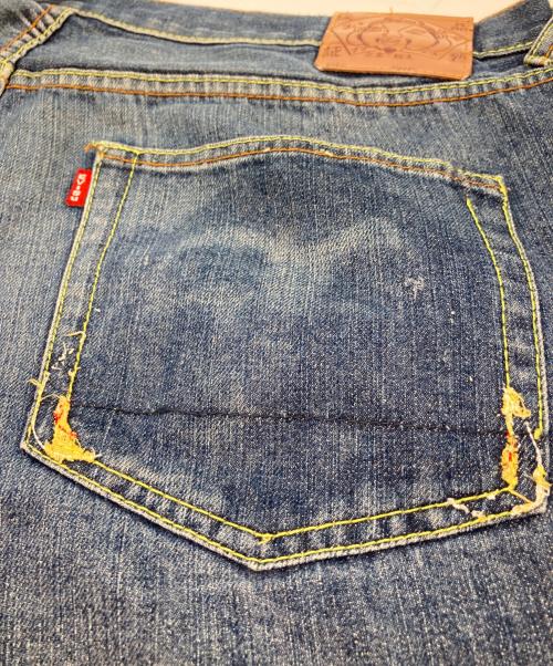 EVISU（エヴィス）EVISU (エヴィス) デニムハーフパンツ インディゴ サイズ:40の古着・服飾アイテム